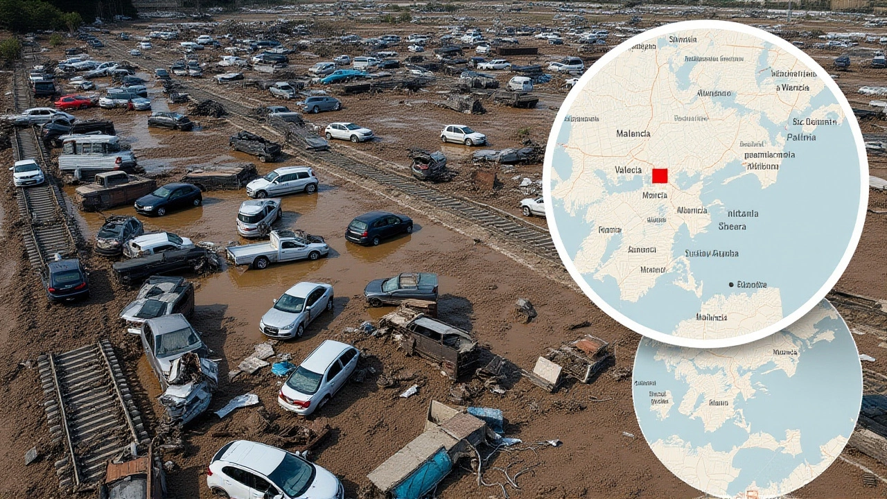 Ex-Hurrikan Gabrielle löst erneute Überschwemmungen in Valencia und Ibiza – 357 l/m² in Gandia